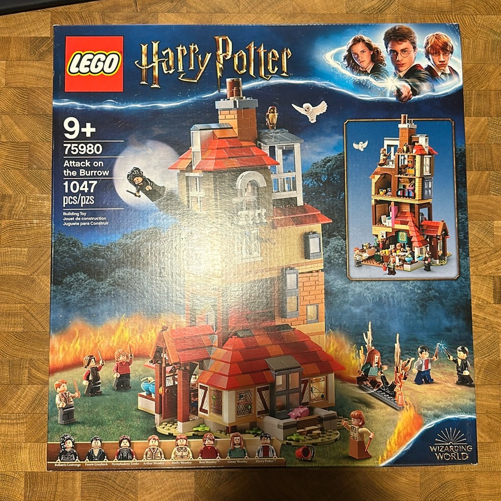 Lego 75980 Harry Potter Attack on the Burrow 1047pcs Age9+ New